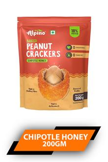 Alpino Peanut Cracker Chipotle Honey 200gm